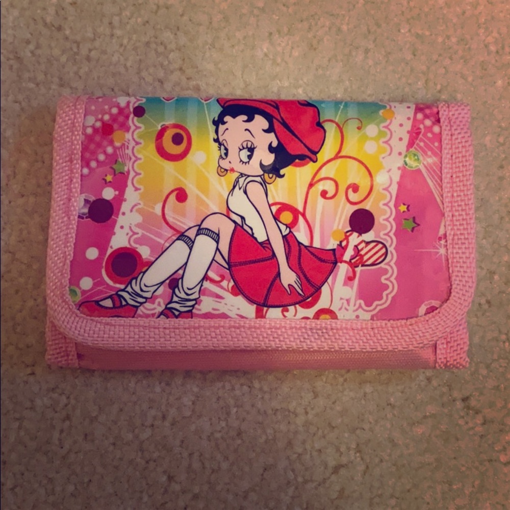 Pink wallet